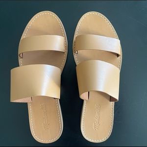 Madewell Brown Sidewalk Sandal 8.5